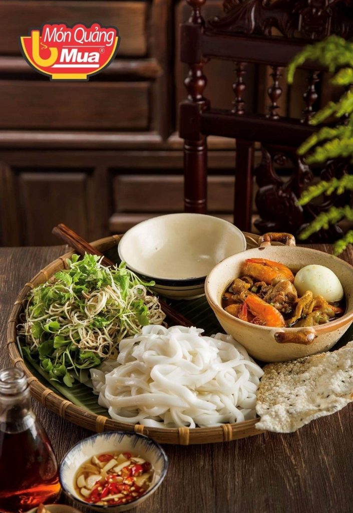Mì Quảng tôm thịt chuẩn Đà Nẵng