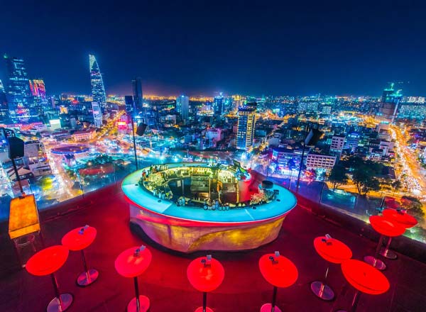 Rooftop Bar Chill Skybar – TP.HCM